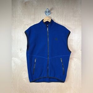 The North Face Men's Cobalt Blue Full-Zip Fleece Vest